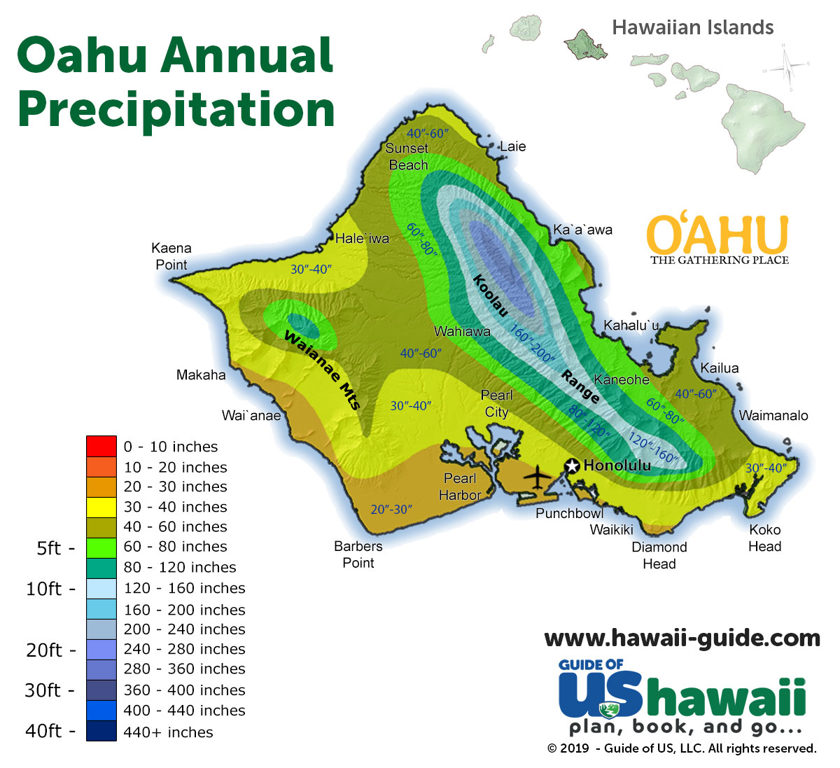 Hawaii map oahu Flood Hazard