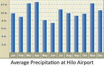 Hilo Average Precipitation