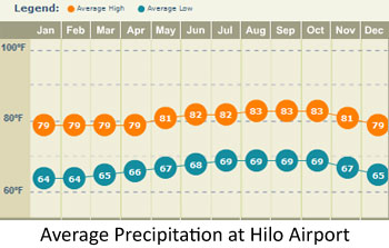 Hilo Average Temperature