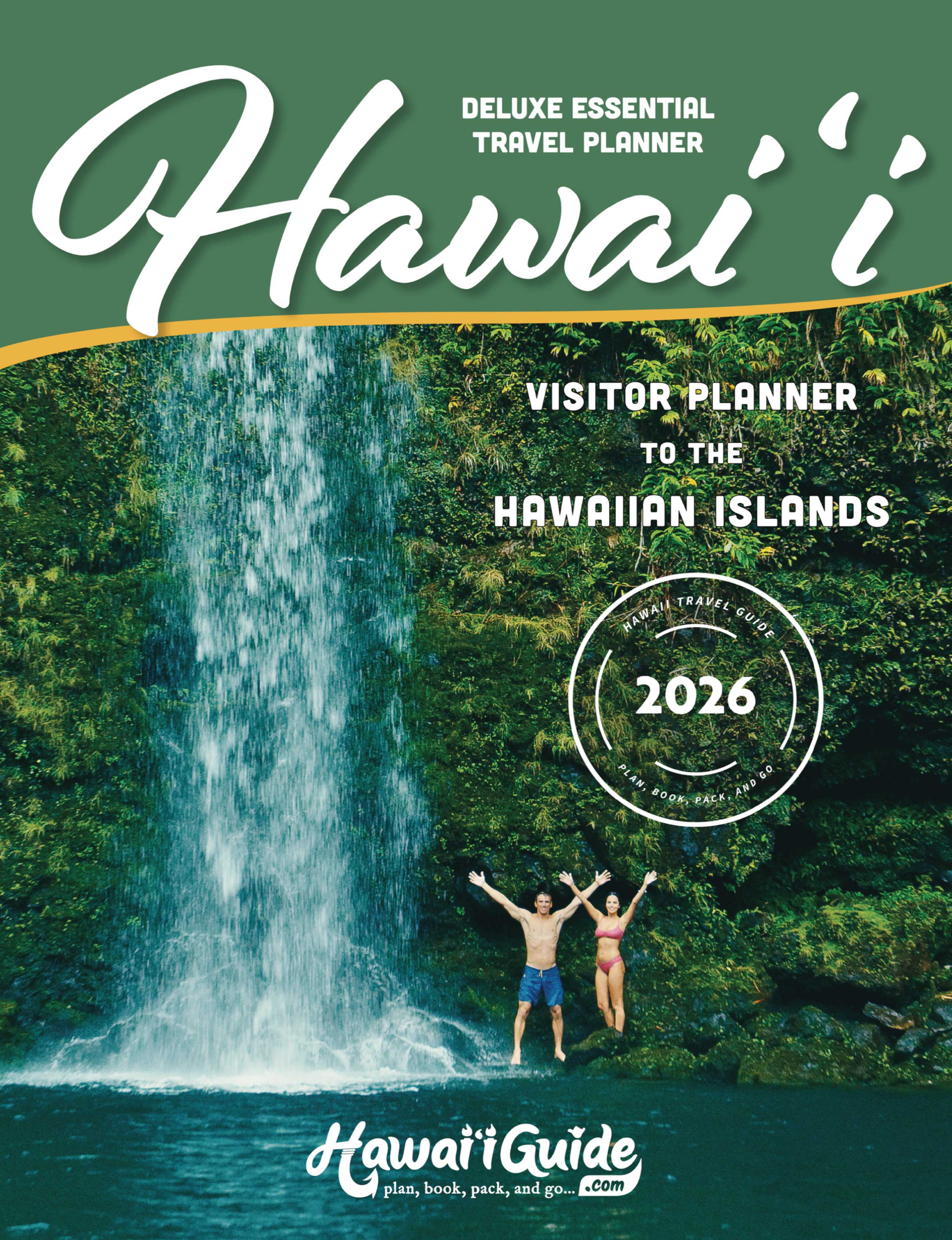 Hawaii Deluxe Essential Travel Planner 2026 — all 4 islands