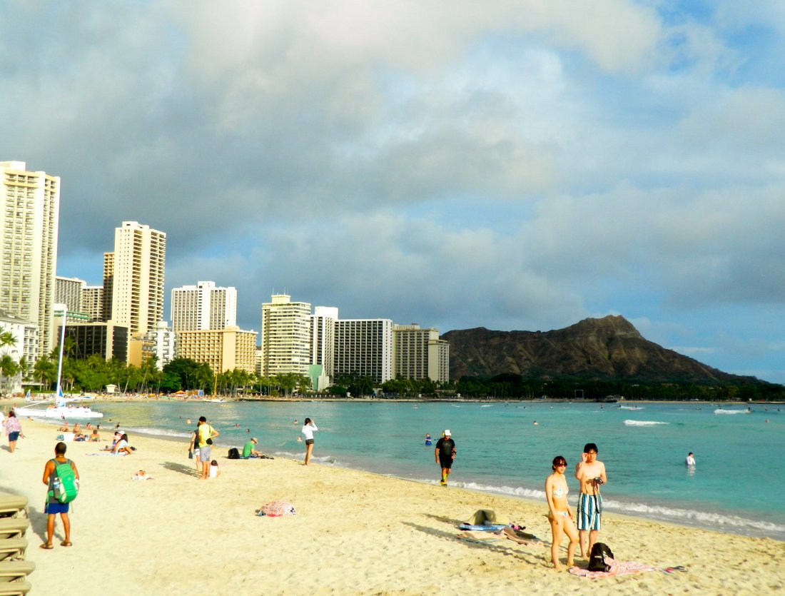 Waikiki Beach Oahu Hawaii