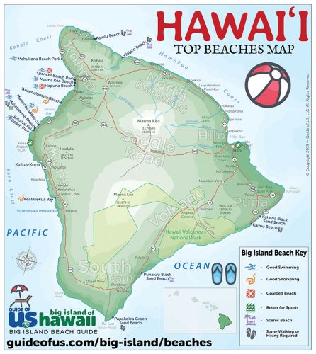 Top 10 Beaches on Big Island Hawaii