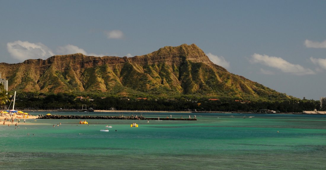 Diamond Head State Monument Oahu Hawaii
