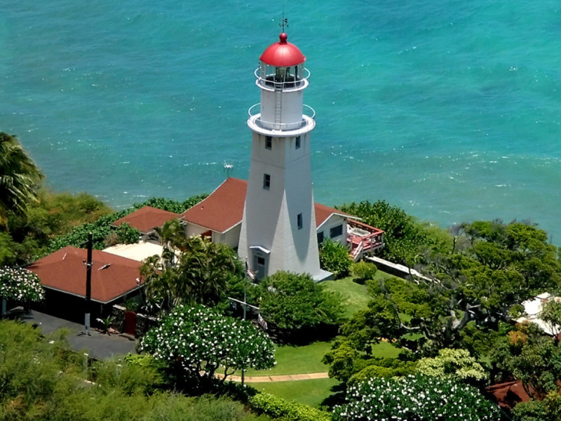 Diamond Head Lighthouse Oahu Hawaii