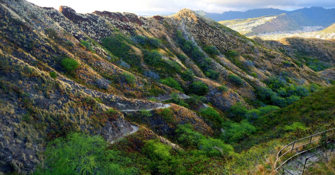 The Hiking Trails of Diamond Head Crater