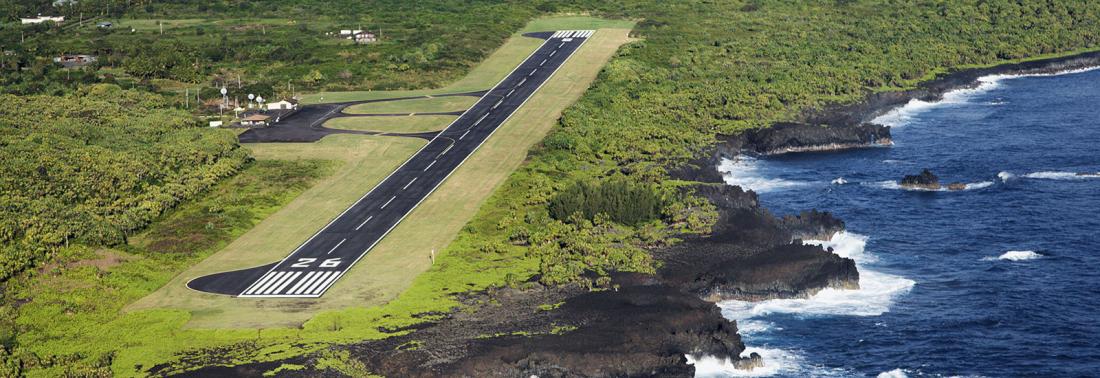 Hana Airport runway