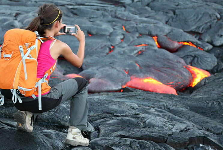 Big Island Lava Viewing Guide - Where is the lava located? Image