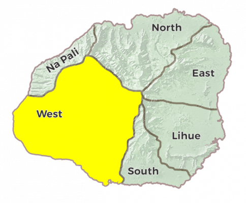 West Kauai Region Image