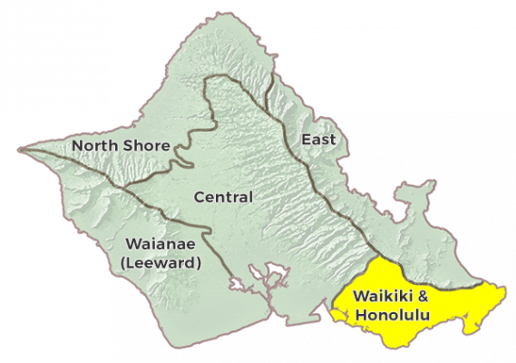 Waikiki & Honolulu Region Image