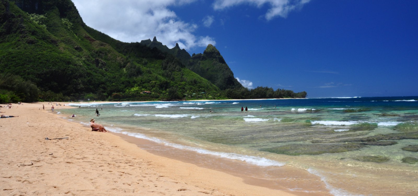 Tunnels Beach Kauai Hawaii Tunnels Beach Photo Gallery