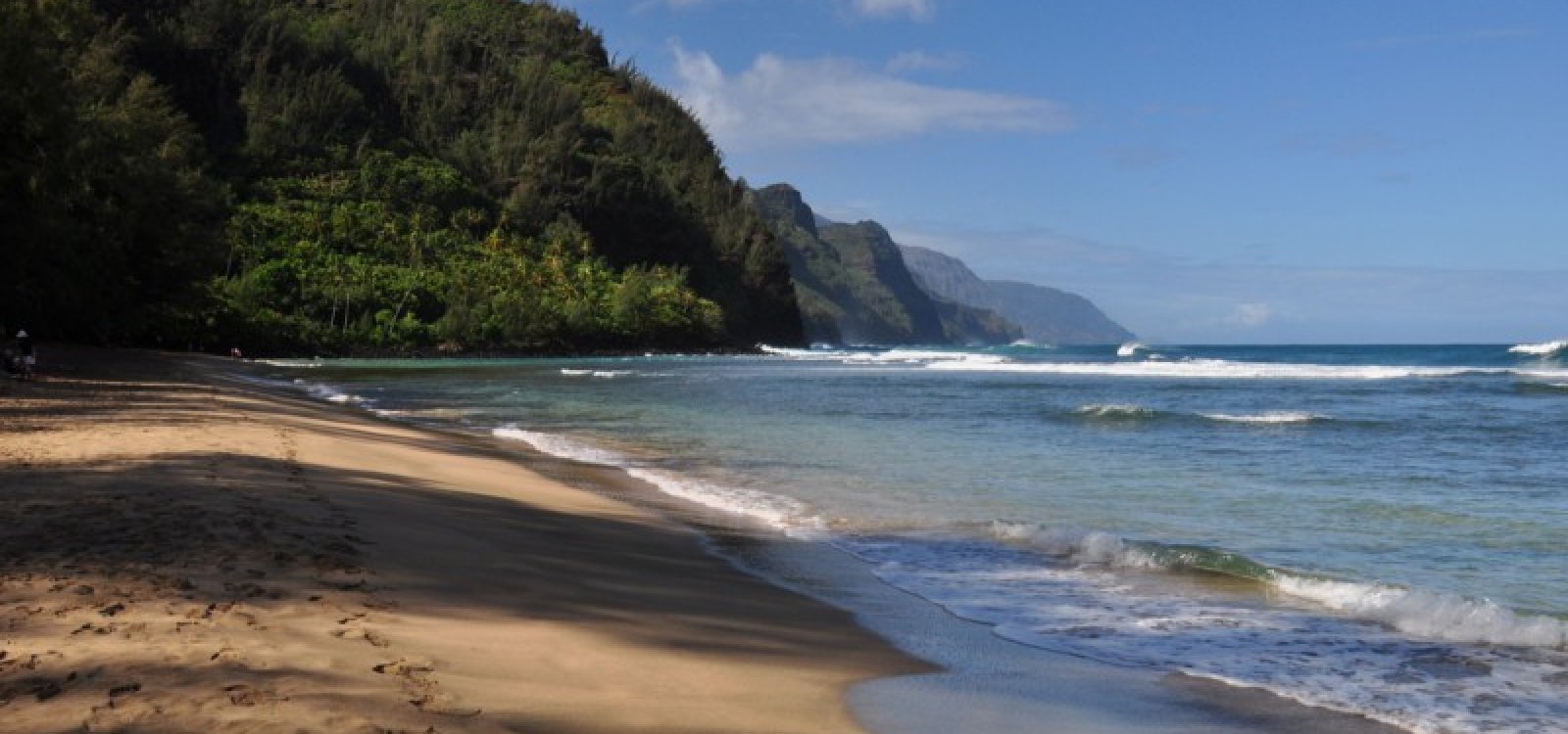Kee Beach, Kauai, Hawaii без смс