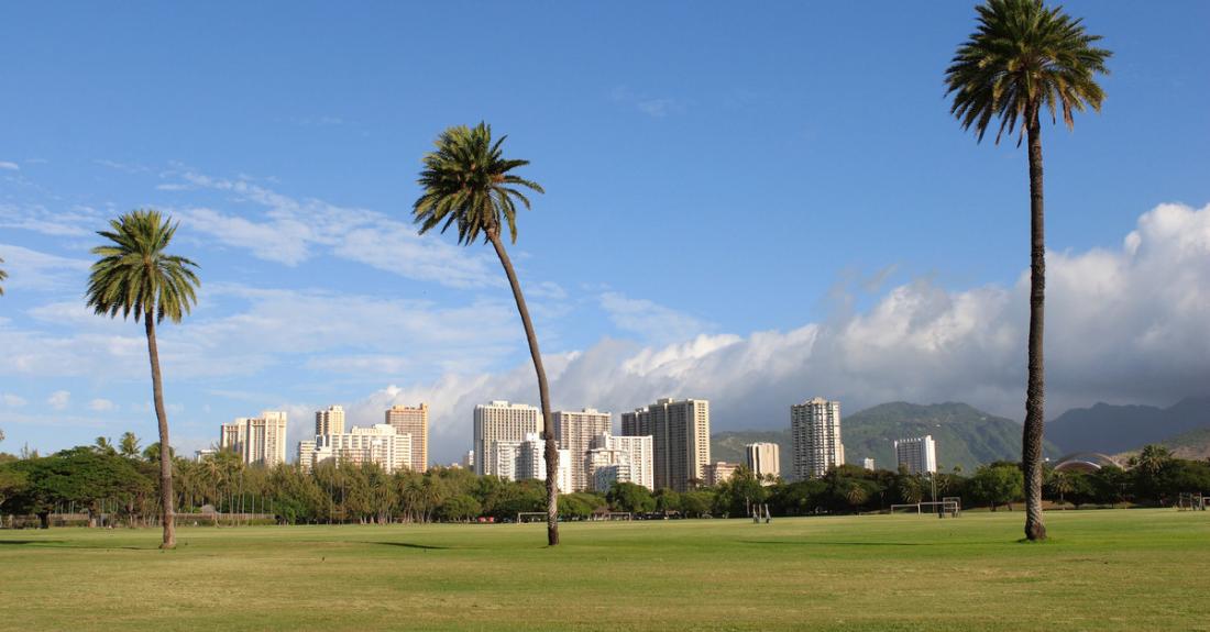 Enjoy some quiet time at Kapiolani Park