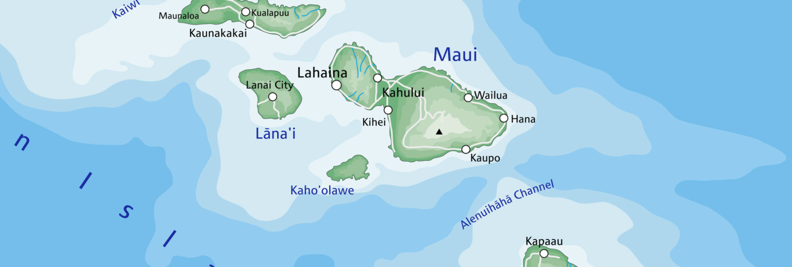 Map Of Maui Hawaii Maui Hawaii Maps - Travel Road Map