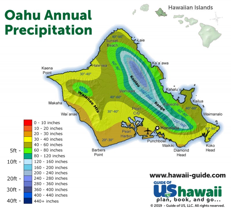 Oahu Hawaii Maps Travel Road Map of Oahu