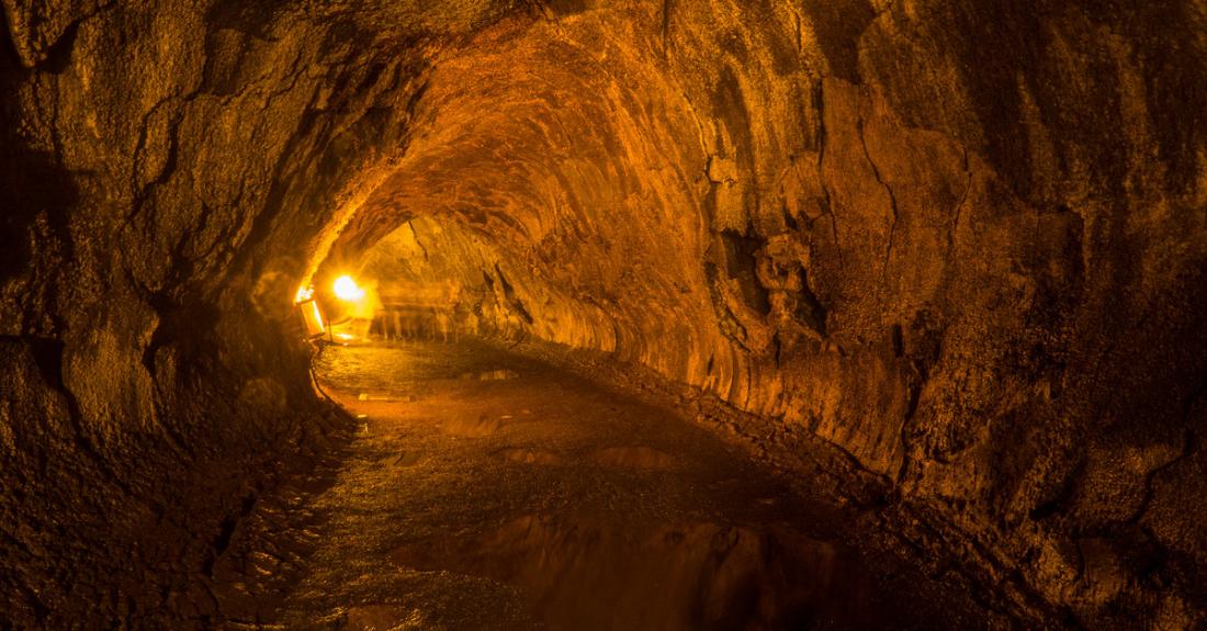 Take a walk through the Thurston Tubes