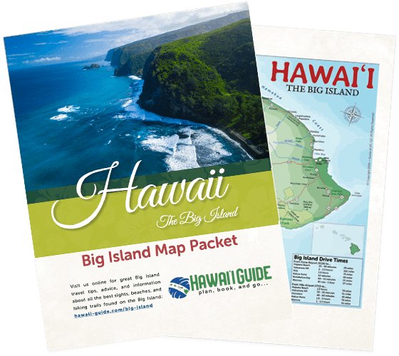Big Island of Hawaii Maps Travel - Big Island Map Packet Icon 2021 V2 